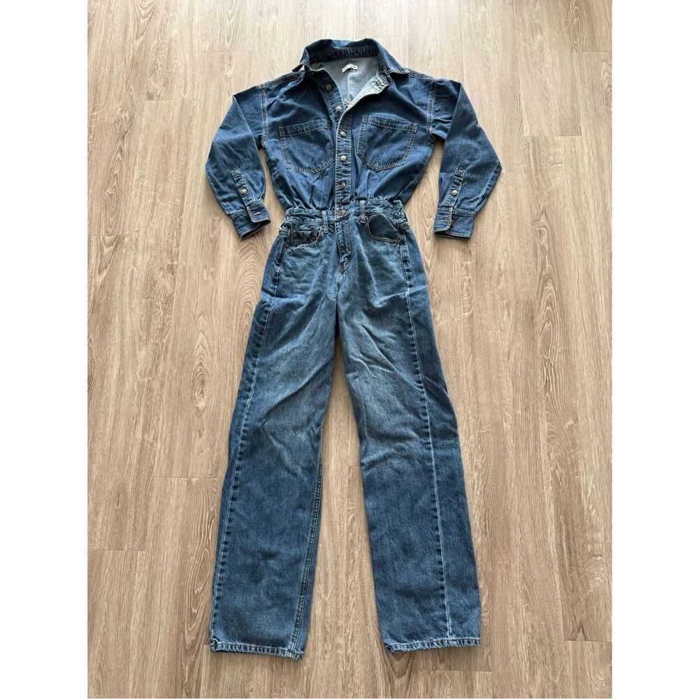 Fashion Nova Denim Jumpsuit